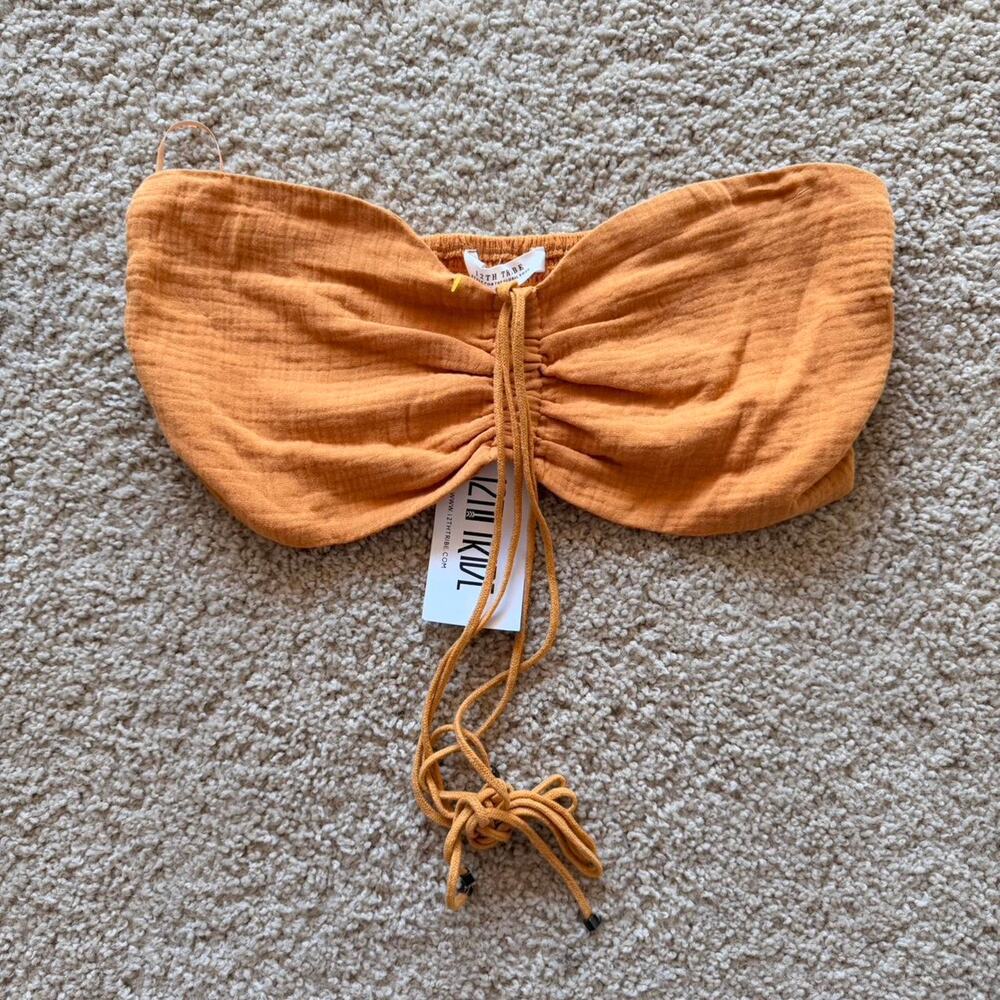12th tribe orange tube top